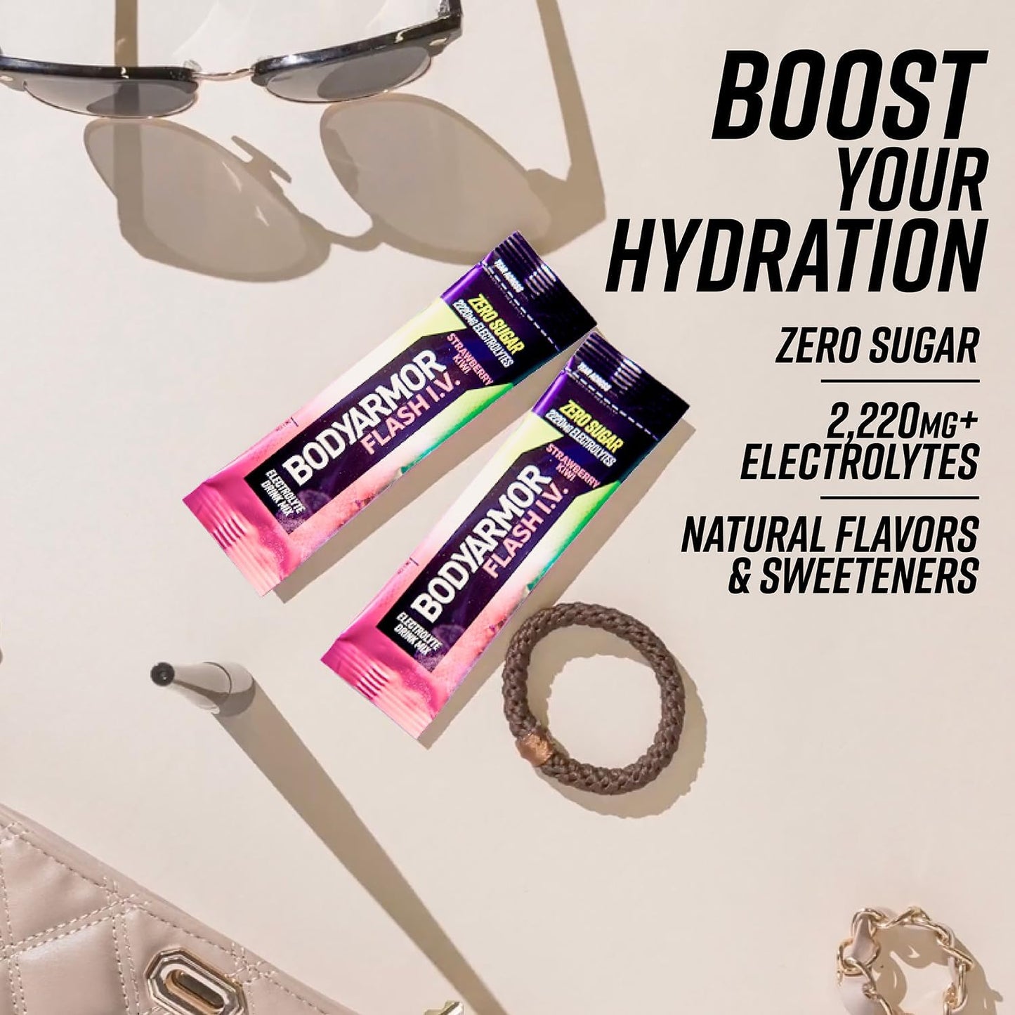7-flavor line including 2 caffeinated options (dragonfruit berry and blue raspberry)