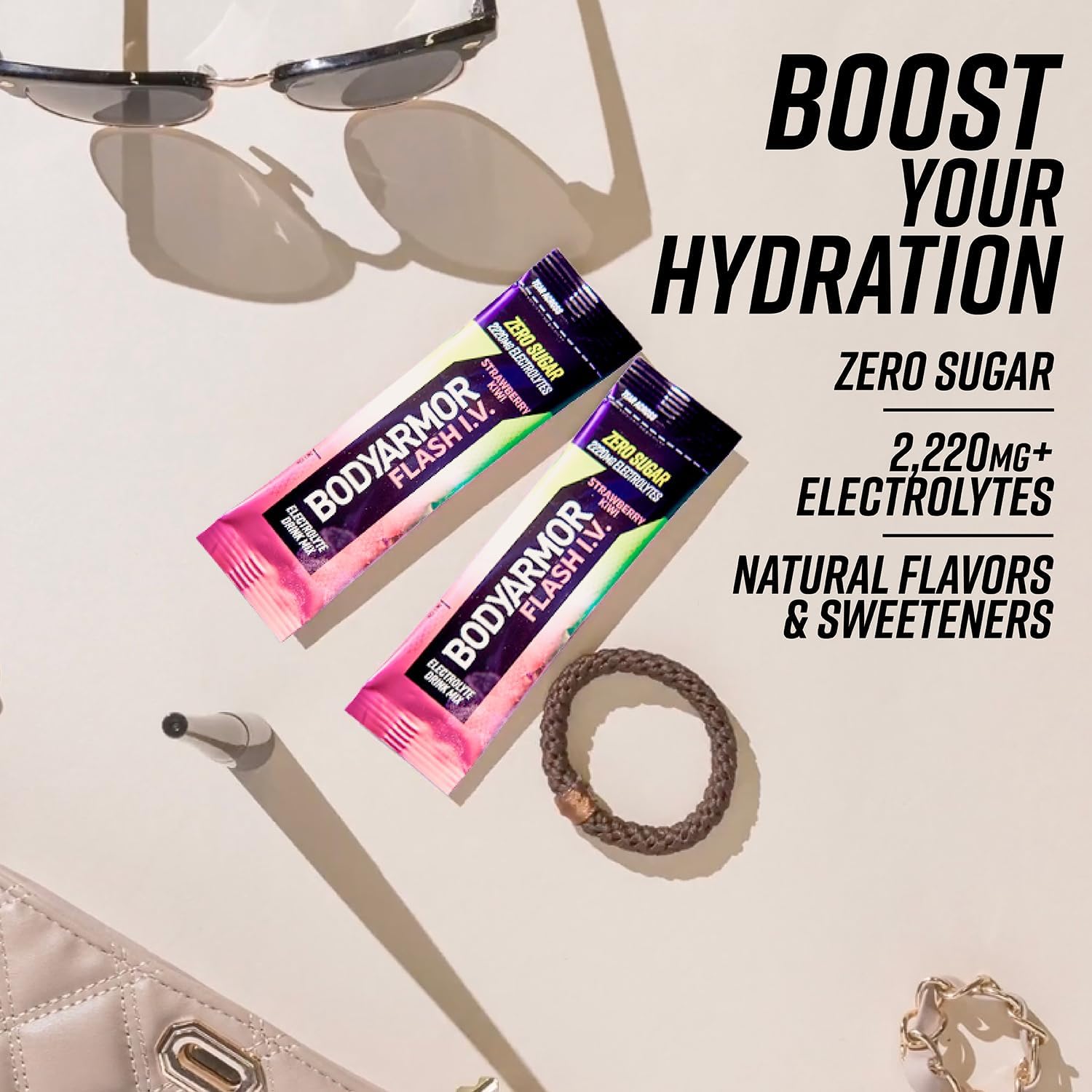 7-flavor line including 2 caffeinated options (dragonfruit berry and blue raspberry)