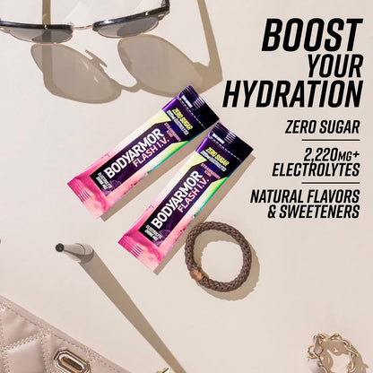 7-flavor line including 2 caffeinated options (dragonfruit berry and blue raspberry)
