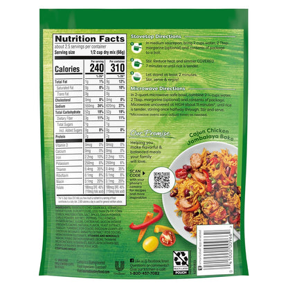 7-minute stovetop or microwave preparation time