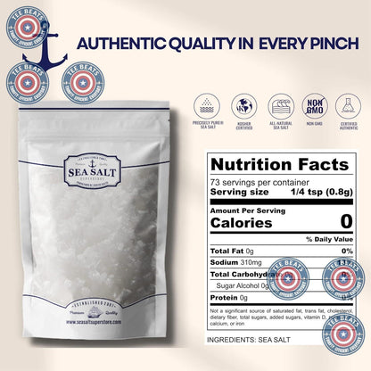 7 oz resealable bag sized for salt cellars and frequent finishing use