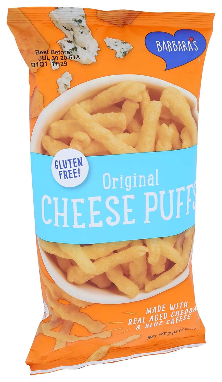 7 oz resealable-style bag sized for snacking or sharing