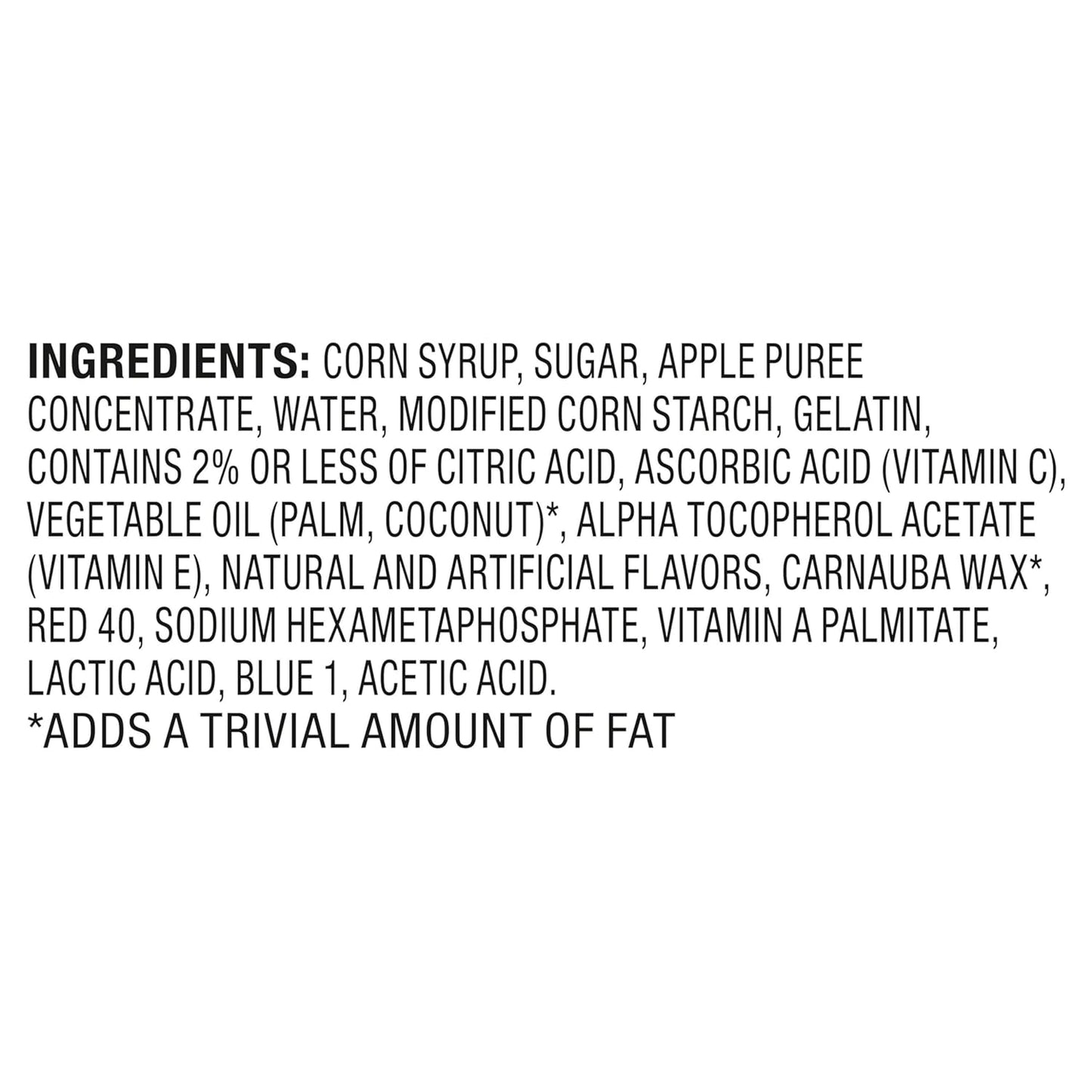 70 calories per single-serve pouch