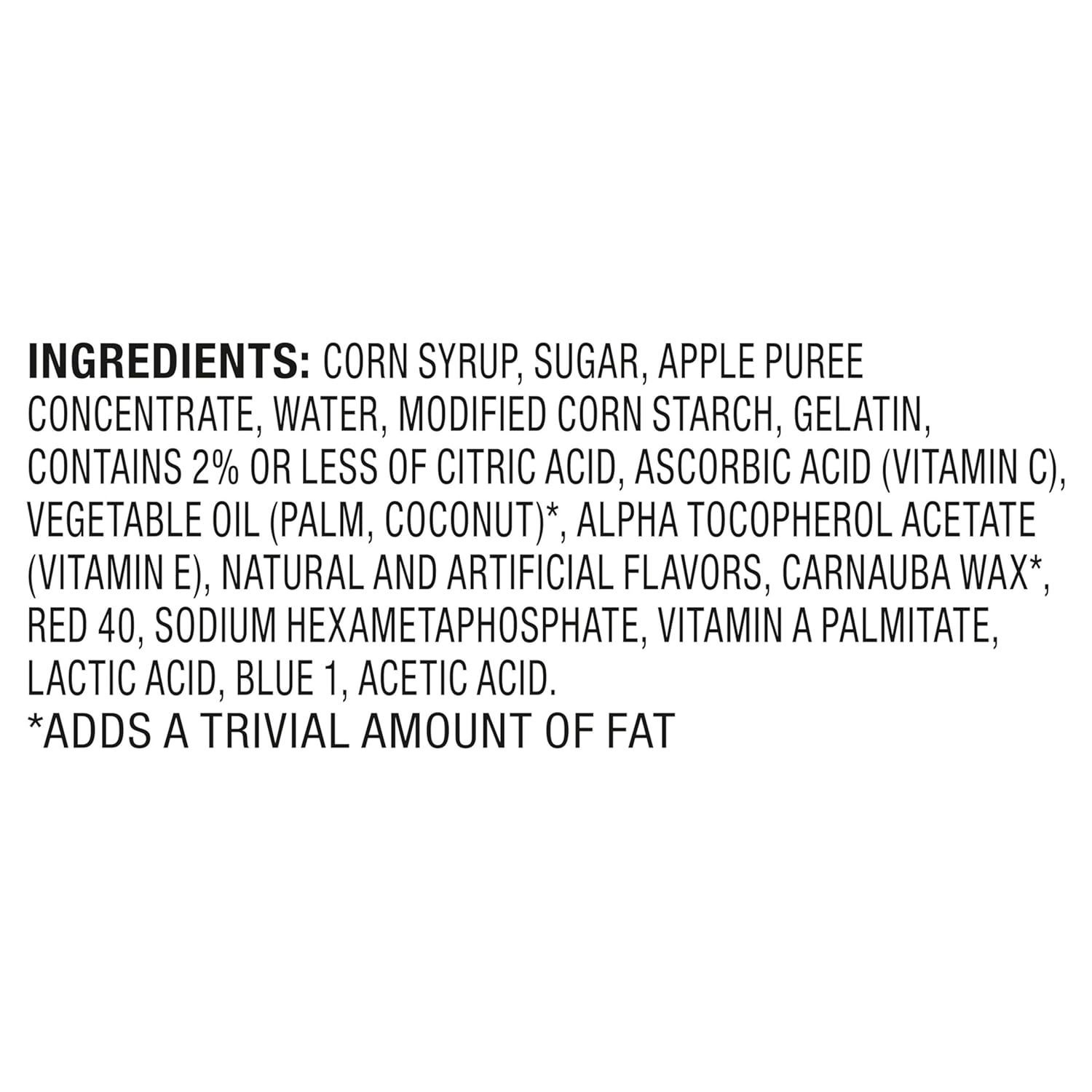 70 calories per single-serve pouch