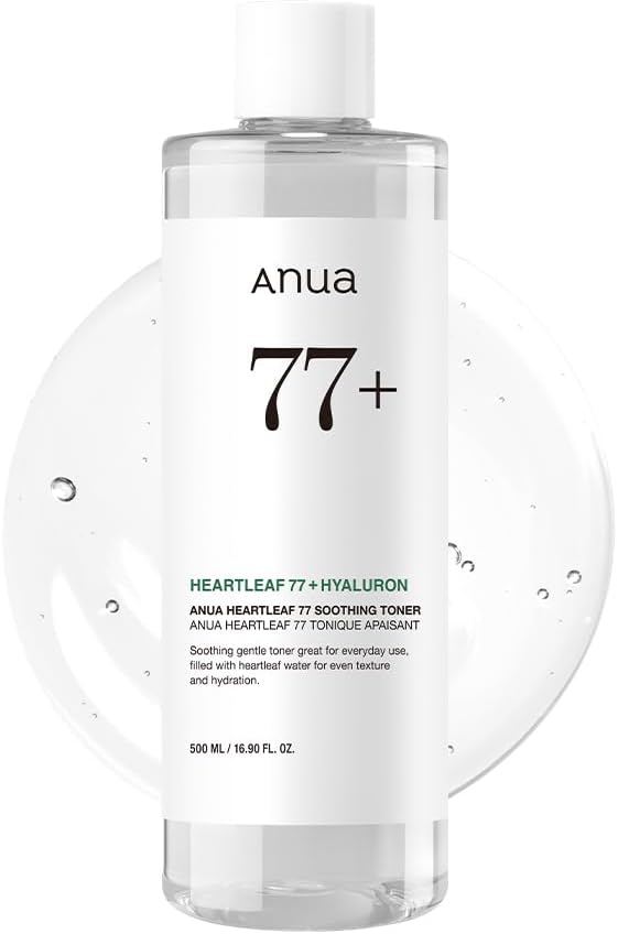 77% houttuynia cordata (heartleaf) extract as the primary active