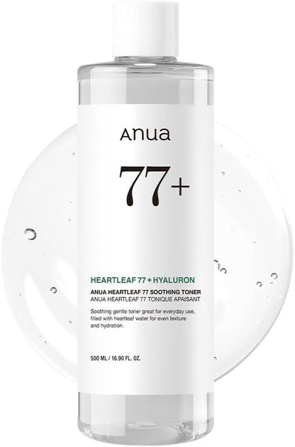 77% houttuynia cordata (heartleaf) extract as the primary active
