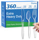 Clear - Silverware Set