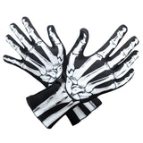 WTACTFUL Skeleton Long Arm Gloves – Creative Valentine's Day Gift for Couples, Matching Halloween Costume Pair