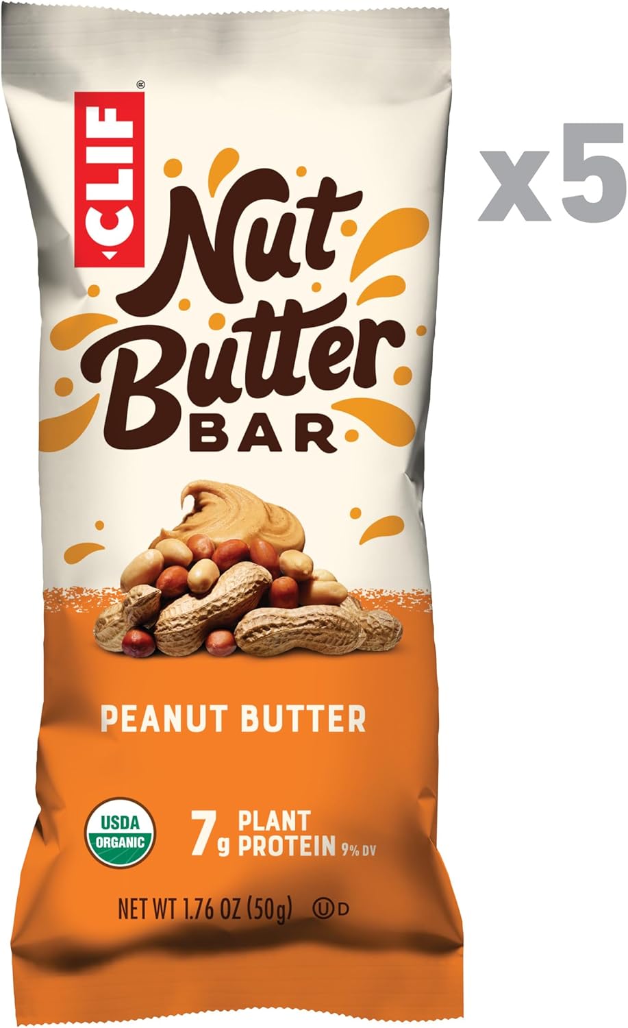 7g of plant-based protein per bar