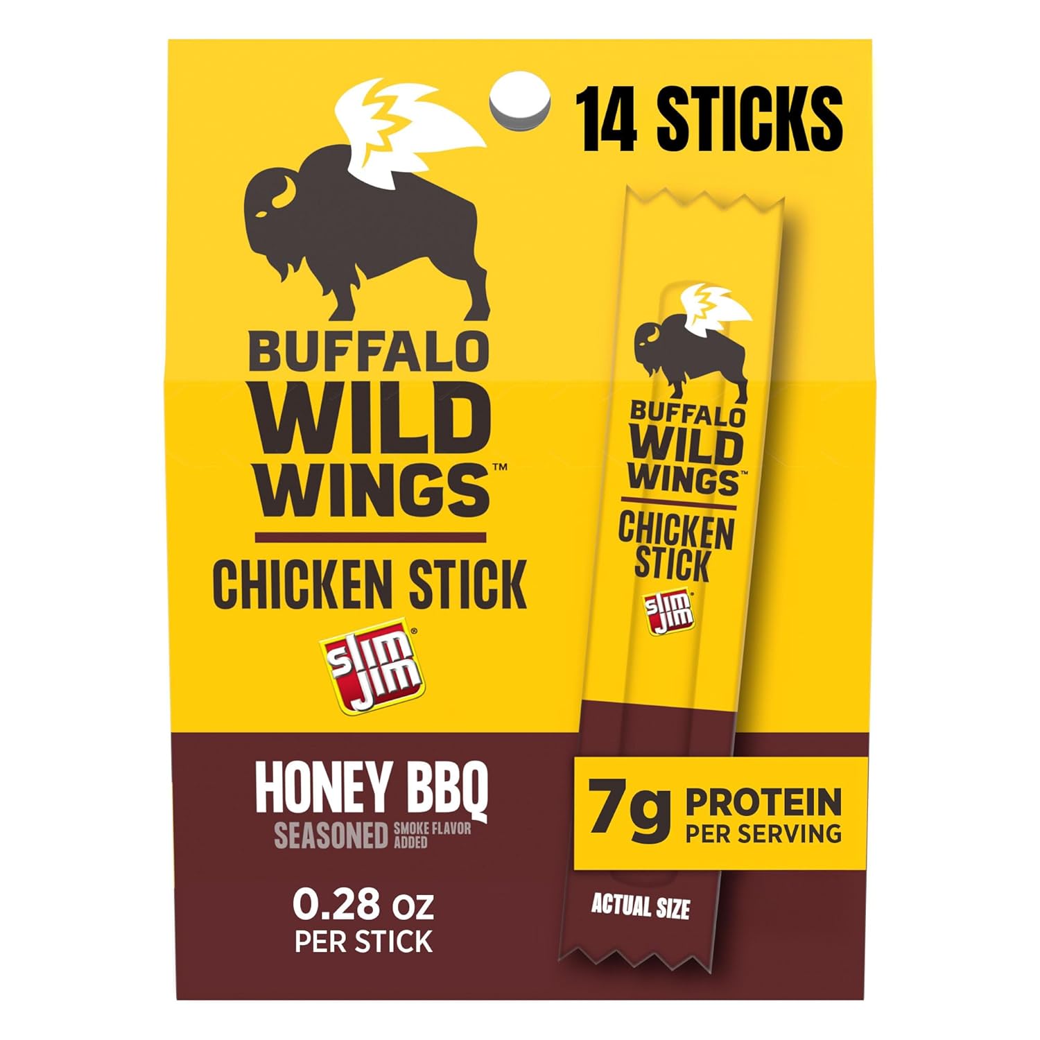 7g protein per serving from a chicken-based meat stick