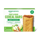 Amazon Grocery Apple Cinnamon Snack Bars – Break Room Pantry Pick for Shared Office Kitchens, 1.3 Oz 8 Count