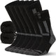 Medium-Large - U19-black/White (3 Pairs)