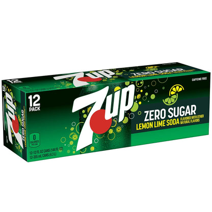7UP Diet Soda Variety Pack, 12 Oz Cans – Sturdy Aluminum Bottles for Camping and Picnics
