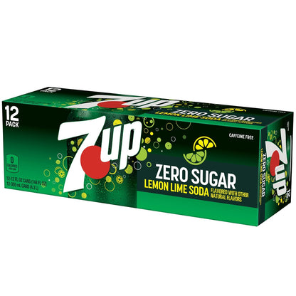 7UP Diet Soda Variety Pack, 12 Oz Cans – Sturdy Aluminum Bottles for Camping and Picnics