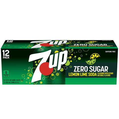 7UP Diet Soda Variety Pack, 12 Oz Cans – Sturdy Aluminum Bottles for Camping and Picnics