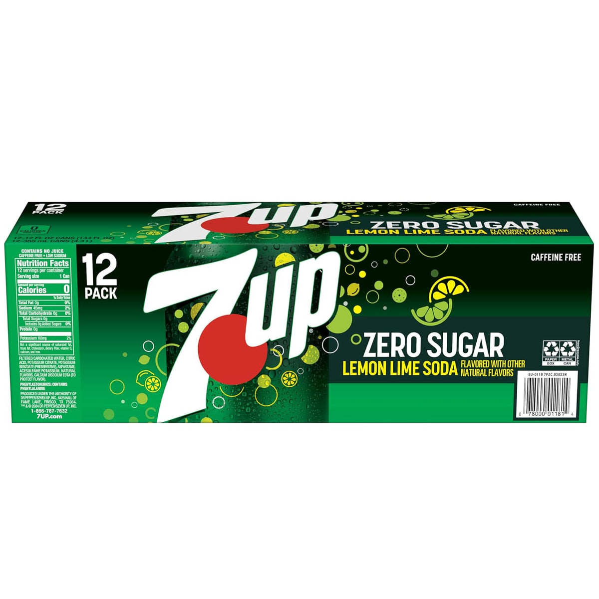7UP Diet Soda Variety Pack, 12 Oz Cans – Sturdy Aluminum Bottles for Camping and Picnics