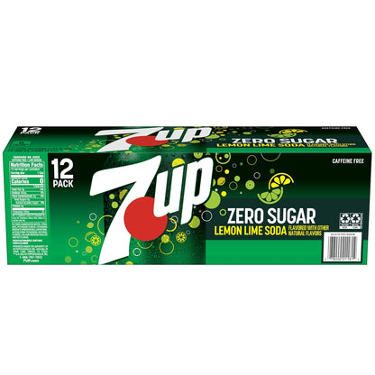 7UP Diet Soda Variety Pack, 12 Oz Cans – Sturdy Aluminum Bottles for Camping and Picnics