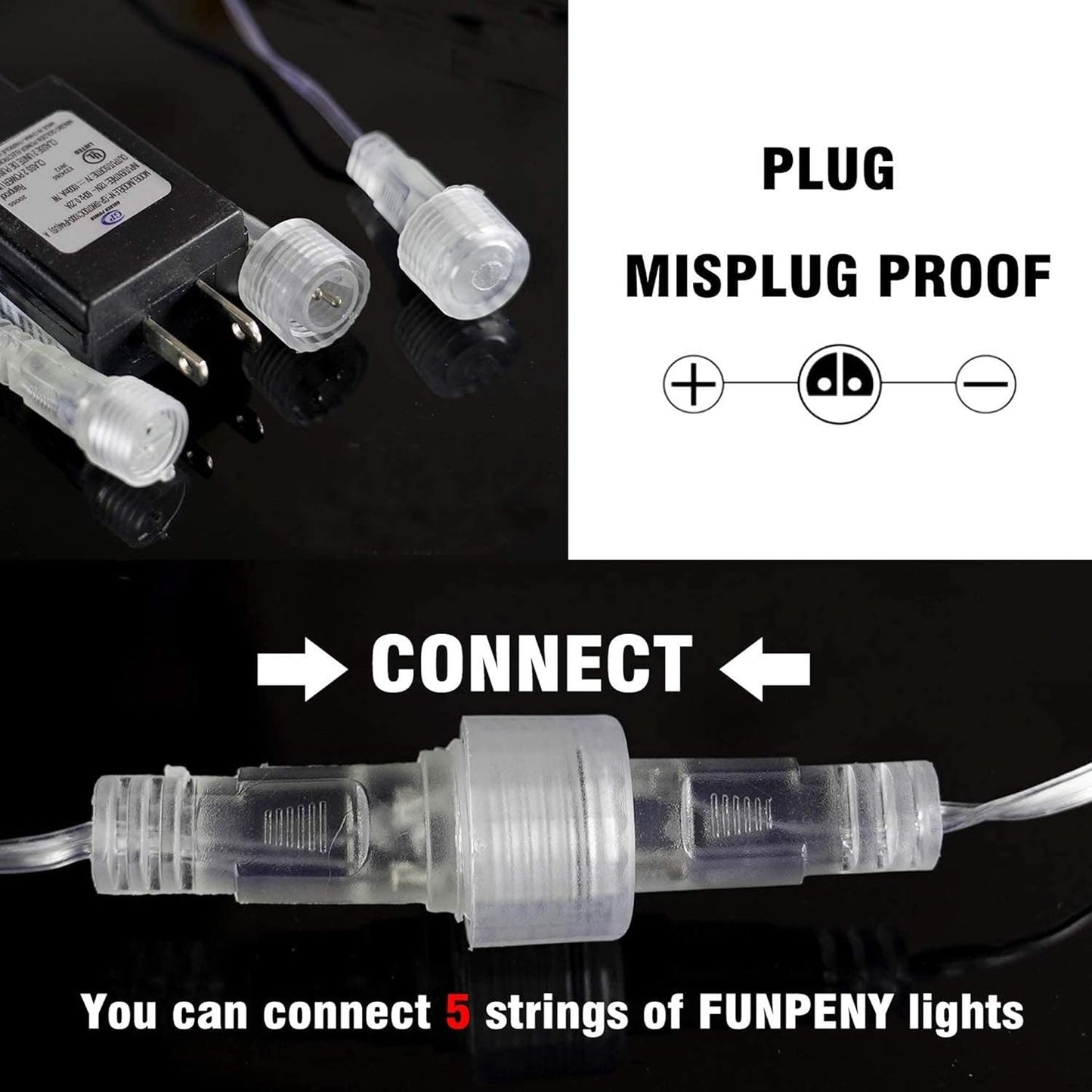 7v ul-certified low-voltage operation via corded electric adapter