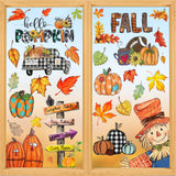 Hearthmoor Fall Window Stickers – Seasonal Gift for Mom Who Loves Decorating Every Autumn