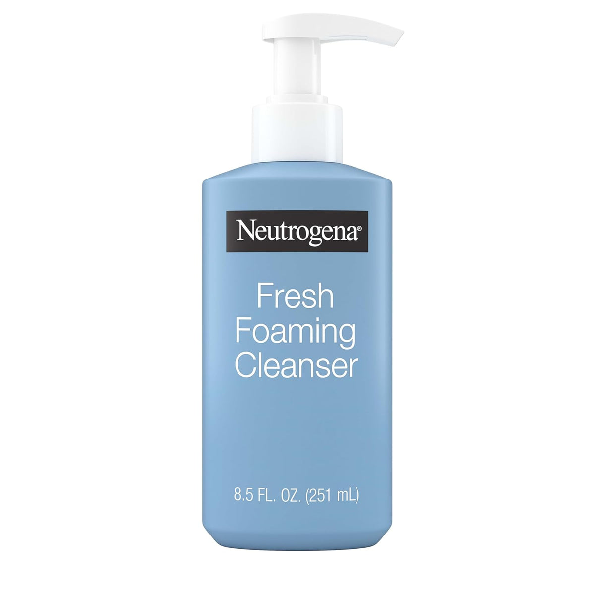 8.5 fl oz foaming pump bottle with leak-proof clip for mess-free storage