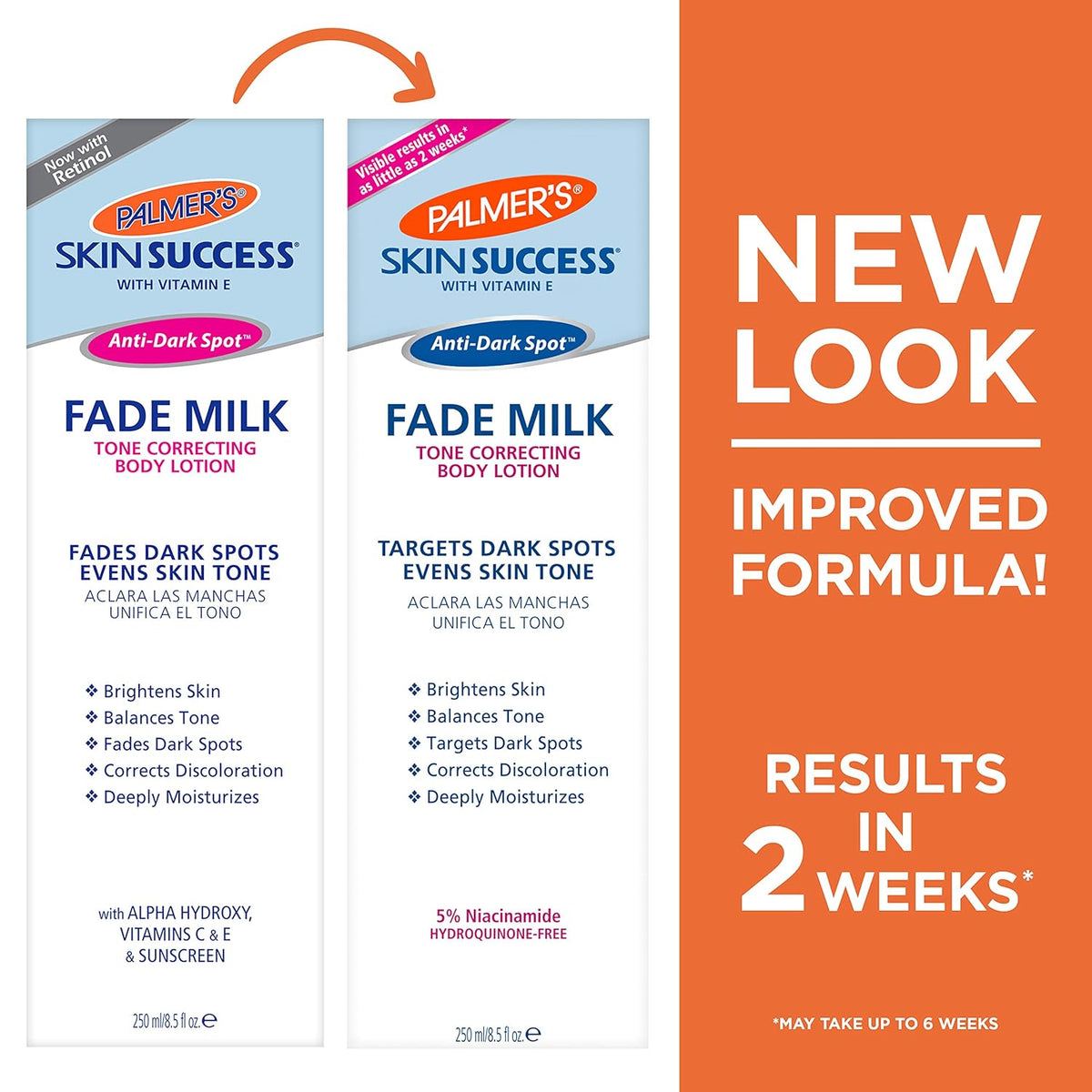 8.5 fl oz pump-friendly bottle sized for full-body daily application