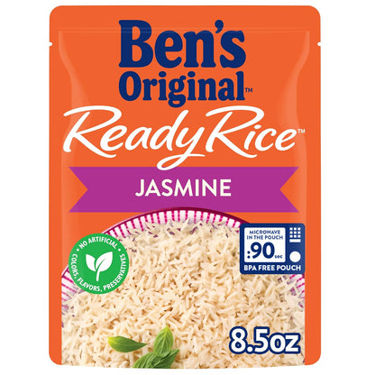 8.5 oz microwaveable pouch that heats fully in 90 seconds