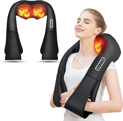 8 bi-directional rotation kneading massage heads