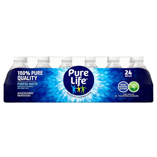 8 fl oz mini plastic bottle sized specifically for children and lunchboxes