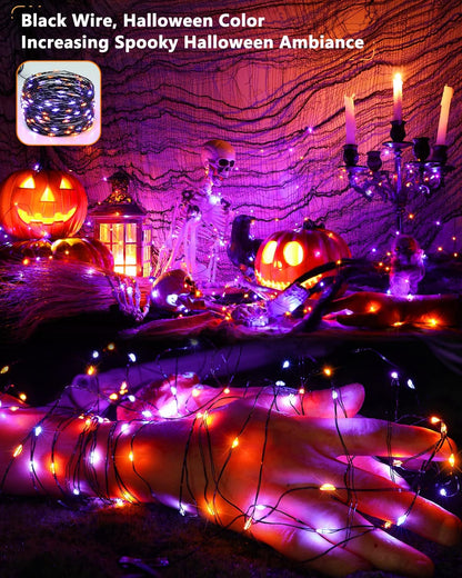 8 lighting modes (combination, fireflies, waves, fading, chasing, slow fade, twinkle, steady on) with built-in memory function