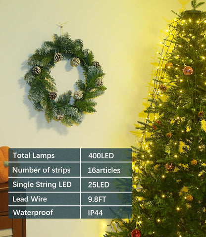 8 lighting modes selectable via power plug button