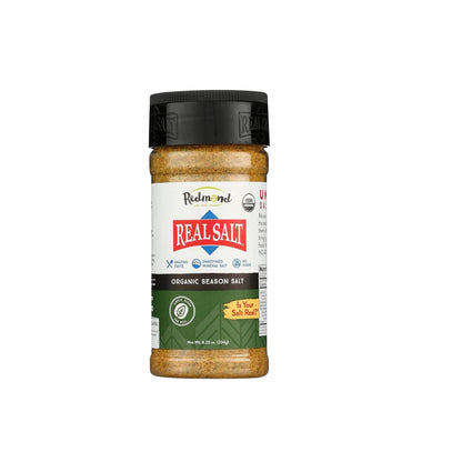 8 product variants covering different flavors (garlic salt, season salt, chili lime, red rock bbq, wasatch steak) and sizes (4.75 oz, 8 oz, 32 oz)