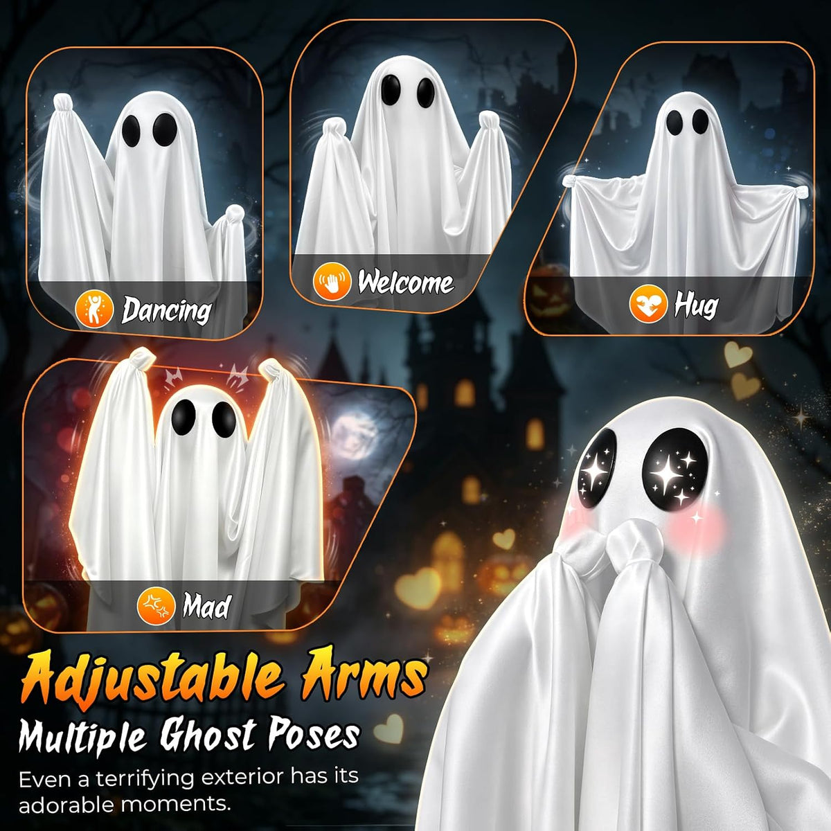 8 selectable lighting modes