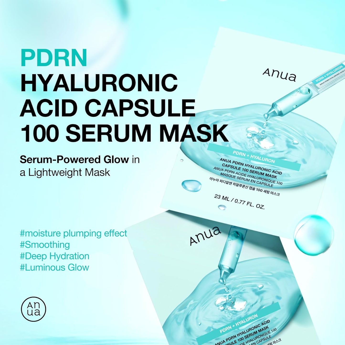 8 types of hyaluronic acid for multi-depth hydration