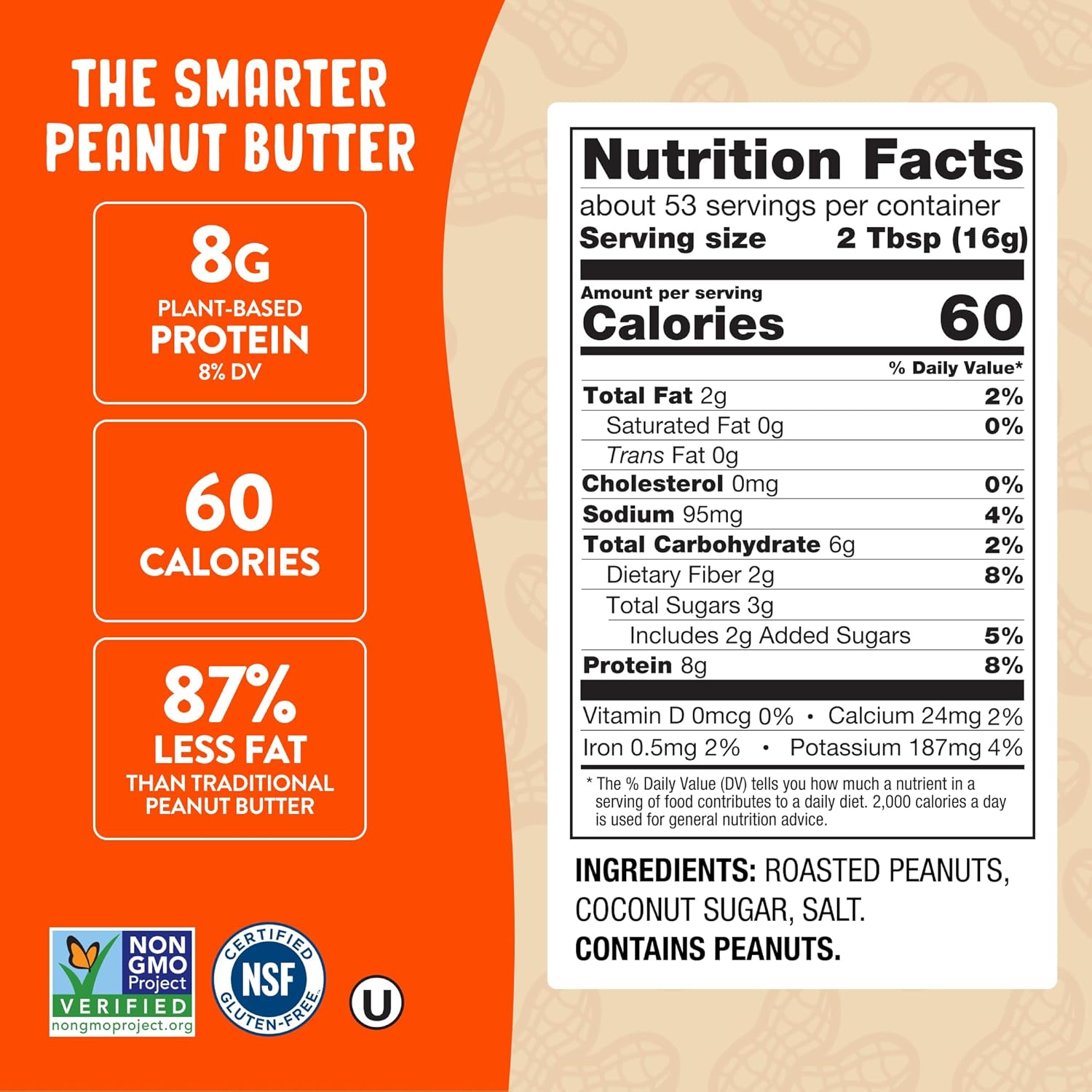 8g plant-based protein per serving