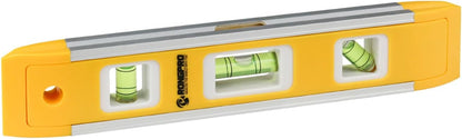 9-inch torpedo form factor with lightweight 2.39 oz abs and aluminum body
