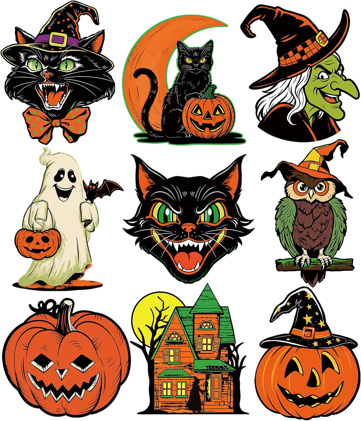 9-piece set with largest 13.78" x 11.83" cutouts and smallest 11.22" x 11.42"