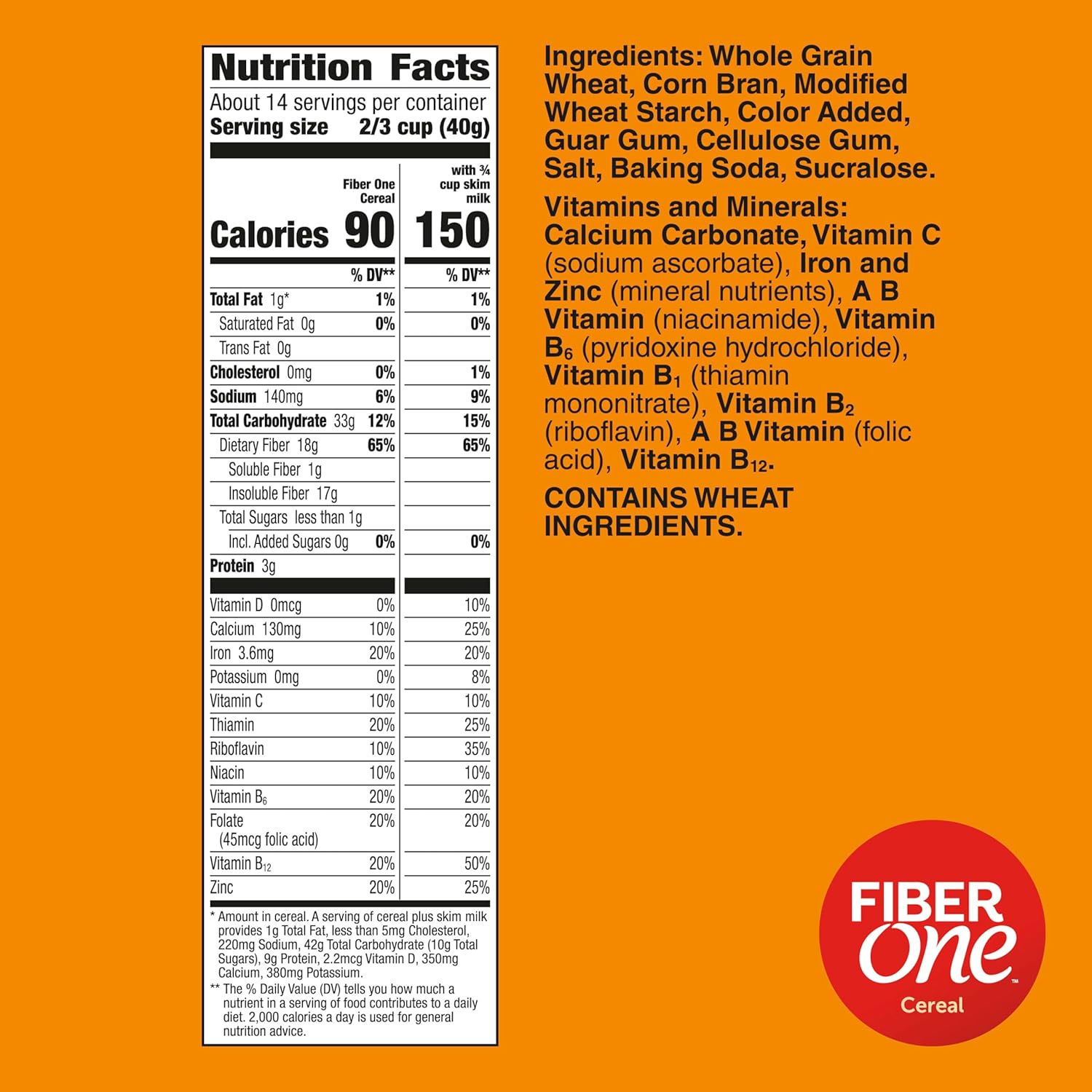 90 calories per serving
