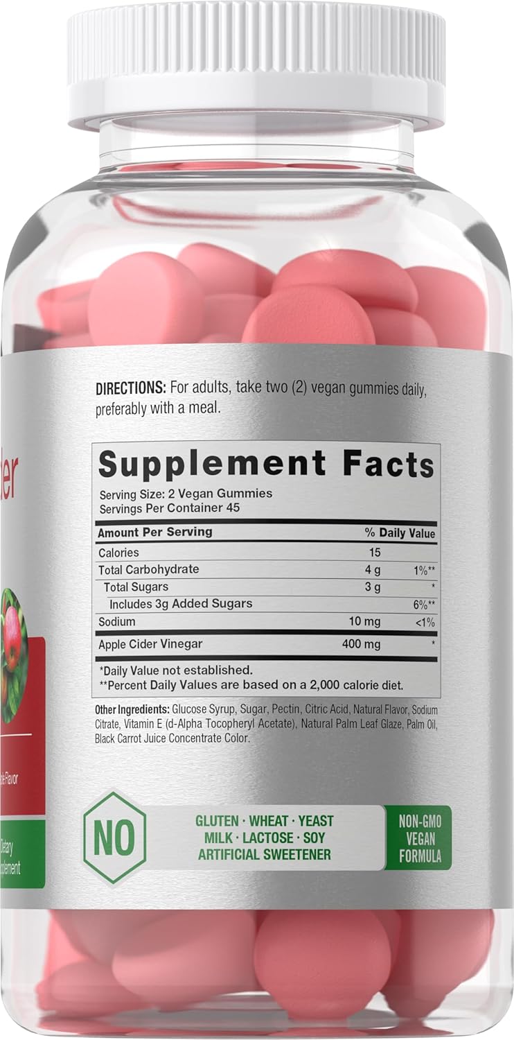 90 gummies per bottle (three-month supply at one per day)