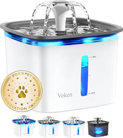 95oz/2.8l capacity in compact 8.3 x 8.3 x 6.6 inch footprint