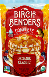 Birch Benders Pancake and Waffle Mix for an Uncluttered Pantry, Resealable Just-Add-Water Breakfast