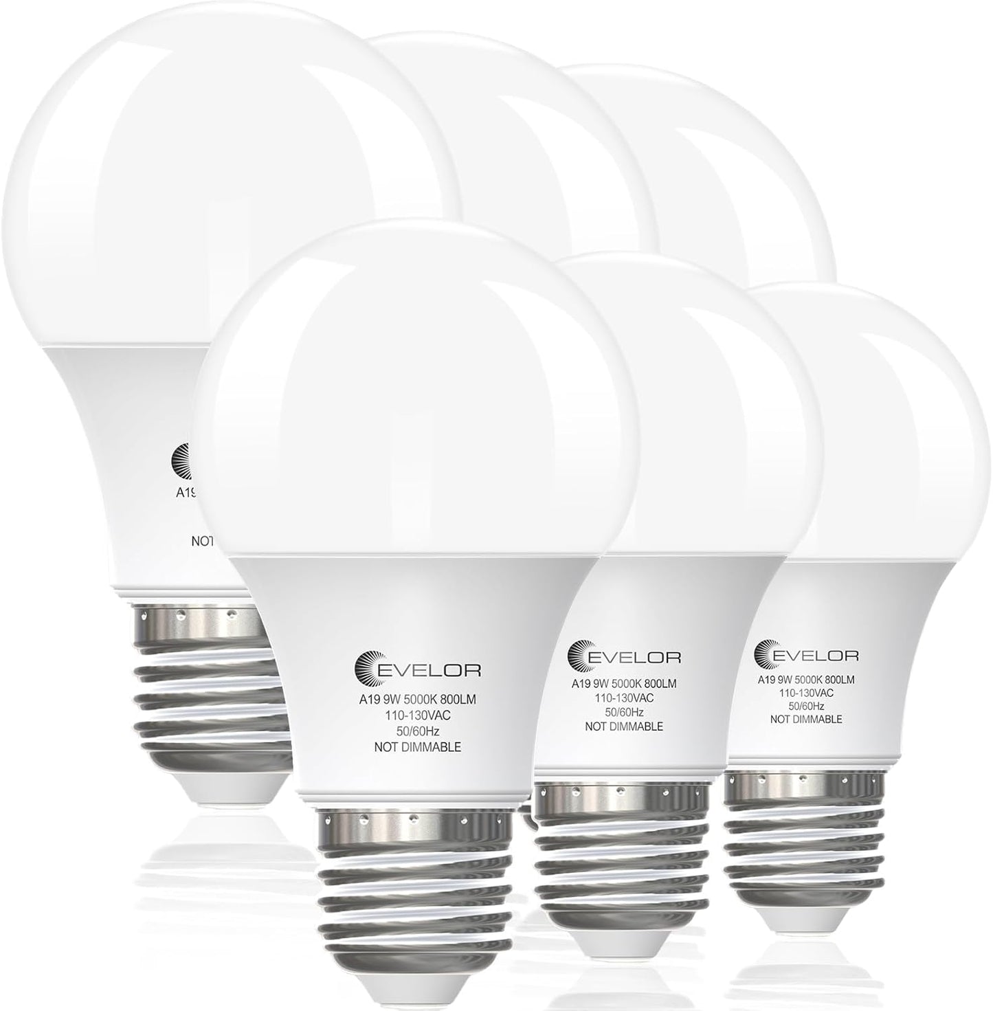 9w led delivering 800 lumens (60w incandescent equivalent)