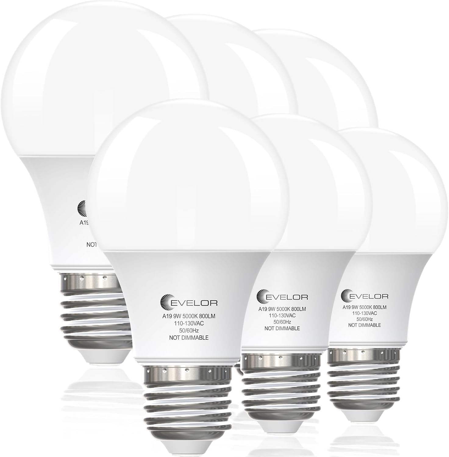 9w led delivering 800 lumens (60w incandescent equivalent)