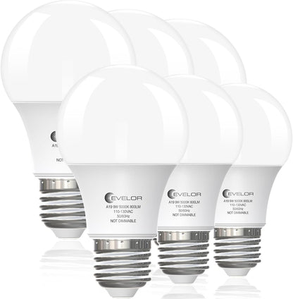 9w led delivering 800 lumens (60w incandescent equivalent)