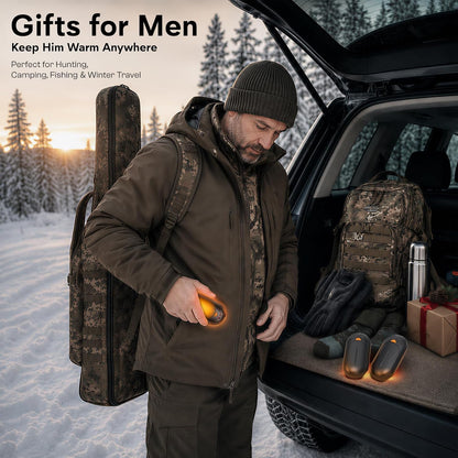 POMPONGO Smokeless Pocket Hand Warmers for Camping, Travel, Dorm Rooms, and Family Use