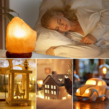 Stratford Lights Clip-On LED Lamp Cord – Warm Soft-Glow Lighting for Mantel Shelves and Living Room Displays