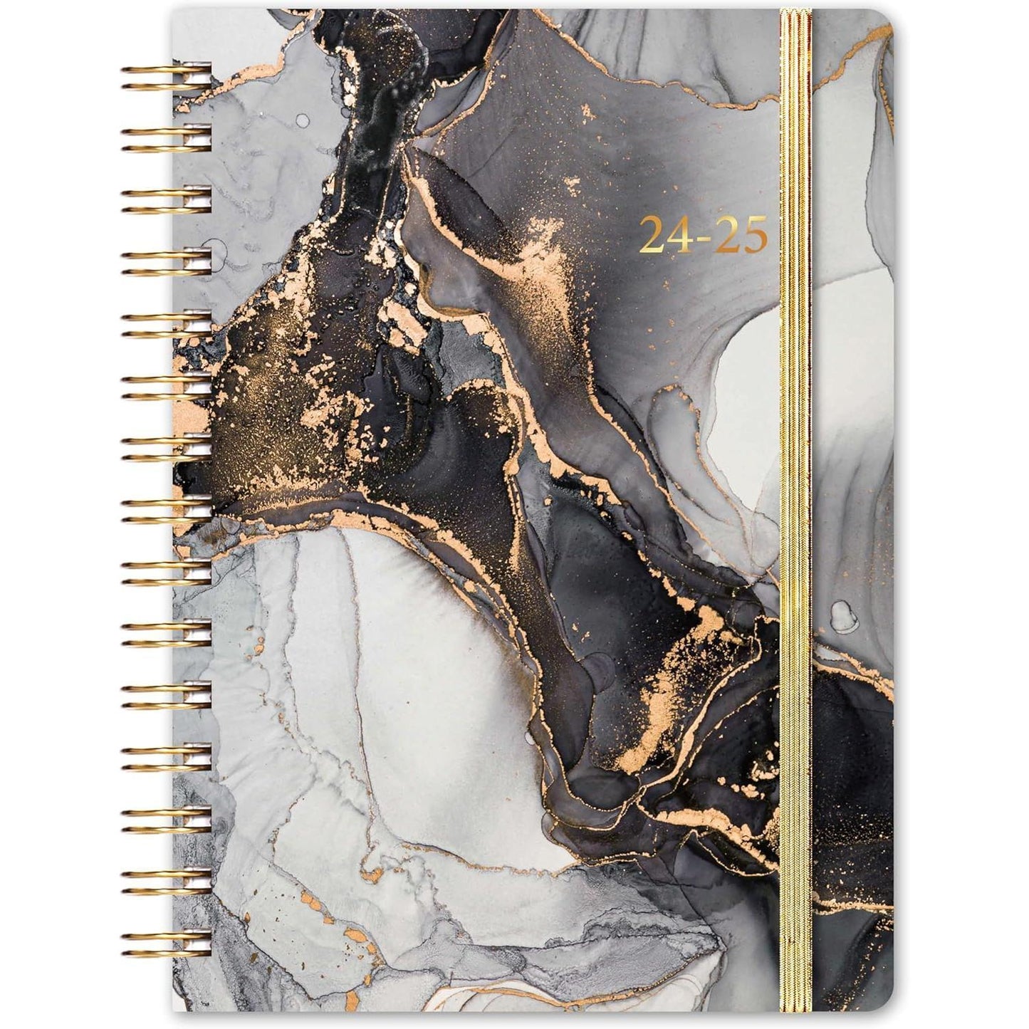 a5 hardcover (6.3" x 8.4") with flexible paper-over-board cover in black