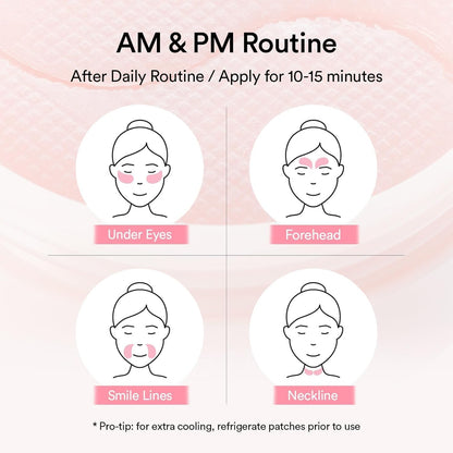 Abib PDRN Retinal Eye Patch – Office Break Room Refresh with Non-Slip Hydrogel for Quick De-Puffing
