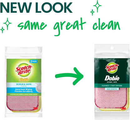 absorbent wiping surface that lifts grease, grime, and water in one pass