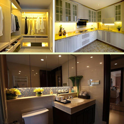 ACONDE Adhesive RGB LED Strip Lights for Dining Room and Kitchen Under-Cabinet Decor