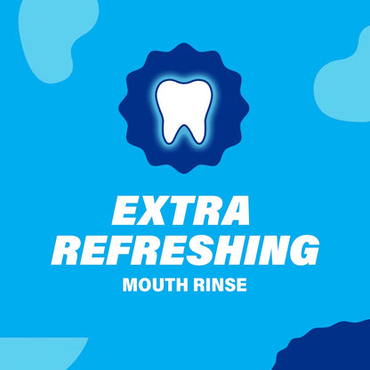 ACT Restoring Fluoride Mouthwash 18 fl. oz. – Quick Morning Cavity Defense for Pre-Work Confidence, Cool Mint